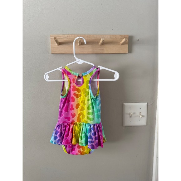 Wild Child Racer Back Ruffle Dress from Bums & Roses - Picture 2 of 4